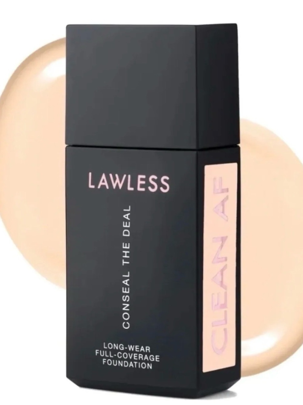 LAWLESS Long-Wear Full-Coverage Foundation (Shade Pearl) 💰 MSRP: $39